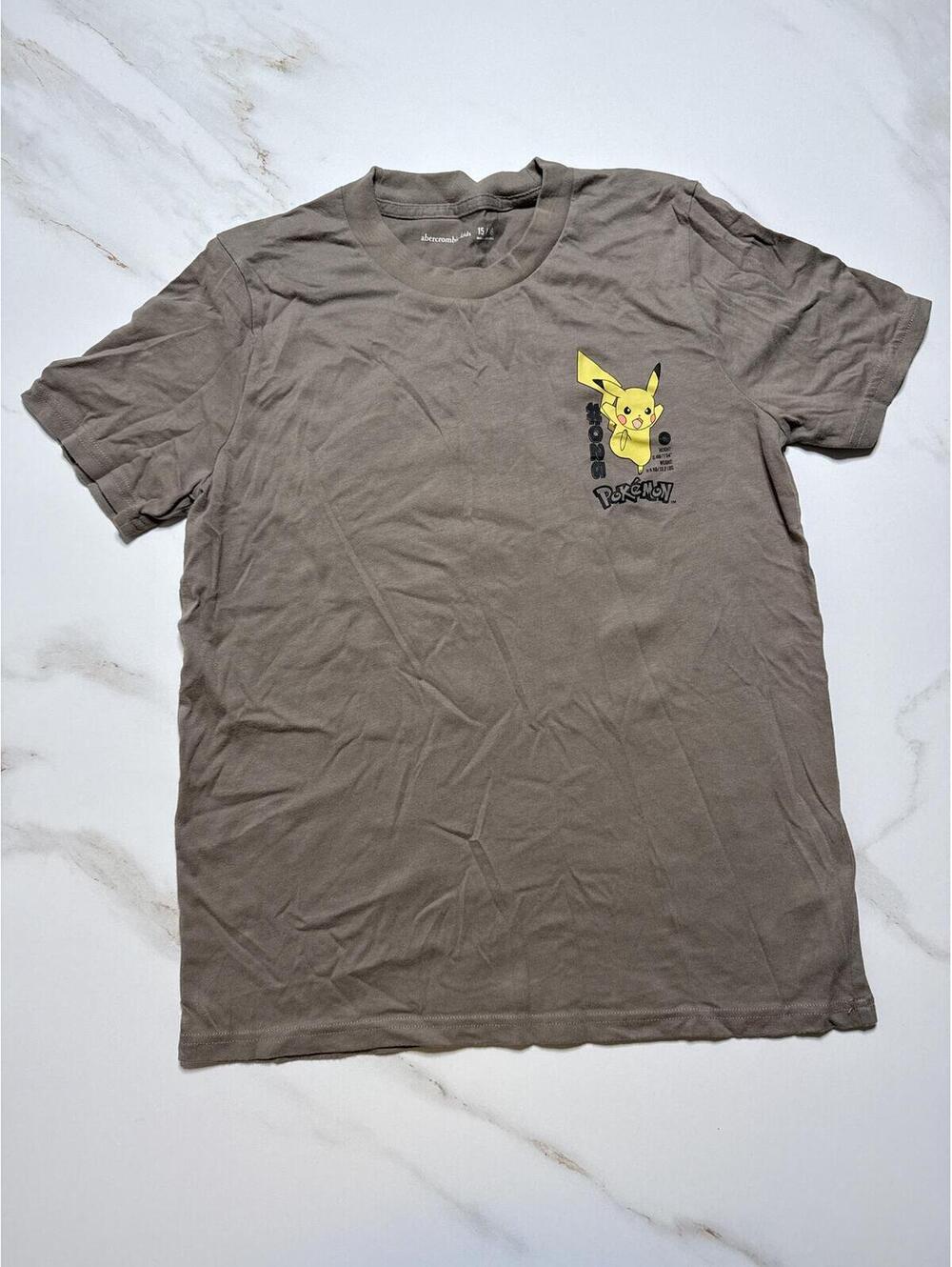 Abercrombie Kids Pokemon Pikachu Graphic Shirt - Kids 15/16